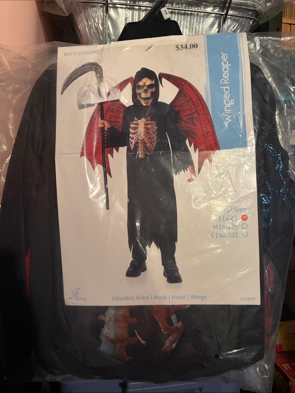 Kids Costume - Black and Red